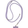 SWING (8mm) nastaviteľná šnúrka na mobil 165cm fialová