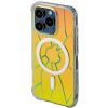 Obal MagSafe Kingxbar PQY Crack Series Silicone Case Apple iPhone 15 Pro Max Holographic