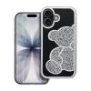 Obal TEDDY BEAR Apple iPhone 17 strieborný