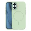 Obal Silicone Thin Mag Apple iPhone 17 zelený Obal Silicone Thin Mag Apple iPhone 17 zelený