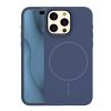 Obal Silicone Thin Mag Apple iPhone 15 Pro tmavomodrý