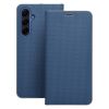 Obal Luna Book Carbon Samsung Galaxy A57 5G A576 modrý