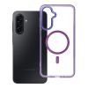 Obal FRAME CLEAR HYBRID MAG COVER MagSafe Samsung Galaxy A17 4G A175/A17 5G A176 fialový