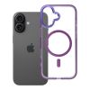 Obal FRAME CLEAR HYBRID MAG COVER MagSafe Apple iPhone 17 fialový