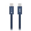 Forcell F-Energy Cafule Color ACYH23, USB-C/USB-C, QC4.0 PD 3A 60W, 1.2m, modrý
