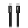 Forcell F-Energy Cafule Flat CCFN23, USB-C/USB-C, QC4.0 PD 5A 240W, 1.2m, čierny Forcell F-Energy Cafule Flat CCFN23, USB-C/USB-C, QC4.0 PD 5A 240W, 1.2m, čierny