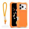 Obal Safepop Strap Apple iPhone 17 Pro Max oranžový Obal Safepop Strap Apple iPhone 17 Pro Max oranžový