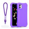 Obal Safepop Strap Apple iPhone 11 fialový Obal Safepop Strap Apple iPhone 11 fialový