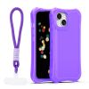 Obal Safepop Strap Apple iPhone 15 fialový Obal Safepop Strap Apple iPhone 15 fialový