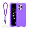 Obal Safepop Strap Apple iPhone 15 Pro fialový Obal Safepop Strap Apple iPhone 15 Pro fialový