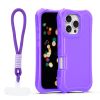 Obal Safepop Strap Apple iPhone 16 Pro fialový Obal Safepop Strap Apple iPhone 16 Pro fialový