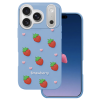 Obal Strawberry Apple iPhone 17 Pro Max modrý