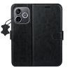 Obal Smart Luxe leather Honor 600 Lite 5G čierny Obal Smart Luxe leather Honor 600 Lite 5G čierny