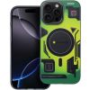 Obal FORCELL F-PROTECT Levels with Dual Layer 4D technology, Miliatry Drop Tested, MagSafe, Apple iPhone 16 Pro Max cyber green