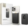 Tech-Protect MagWallet MagSafe Universal Magnetic Card Holder Black, magnetická peňaženka