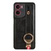 Obal Leather TPU/TPC Motorola Moto G05/E15 čierny