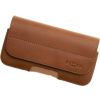 Obal FIXED Posh Koža 5XL - 147.0x83.0x9.7 mm - hnedý