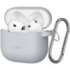 Tech-Protect Silicone Hook Apple Airpods 4 Crayon Grey