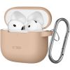 Tech-Protect Silicone Hook Apple Airpods 4 Caffe Latte