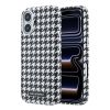 Obal Karl Lagerfeld PU Houndstooth Resin Plate MagSafe Apple iPhone 17 KLHMP17S6PFPDPK čierny Obal Karl Lagerfeld PU Houndstooth Resin Plate MagSafe Apple iPhone 17 KLHMP17S6PFPDPK čierny