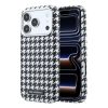 Obal Karl Lagerfeld PU Houndstooth Resin Plate MagSafe Apple iPhone 17 Pro Max KLHMP17X6PFPDPK čierny Obal Karl Lagerfeld PU Houndstooth Resin Plate MagSafe Apple iPhone 17 Pro Max KLHMP17X6PFPDPK čierny