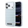 Obal Karl Lagerfeld PU Houndstooth Resin Plate MagSafe Apple iPhone 17 Pro Max KLHMP17X6PFPDPB modrý Obal Karl Lagerfeld PU Houndstooth Resin Plate MagSafe Apple iPhone 17 Pro Max KLHMP17X6PFPDPB modrý