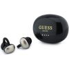 Guess Metallic Finish Classic Logo OWS bezdrôtové slúchadlá GUTWSOL3MEGK čierne