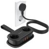 Orico AP3 20W GaN 5in1 Power Strip, 2xAC + 2xUSB-A + 1xUSB-C, čierna