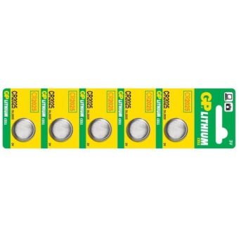 Gombíkové batérie CR2025 3V x5 CR2025-U5