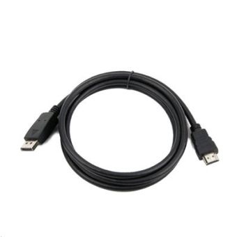 Kabel DisplayPort na HDMI 1m čierny