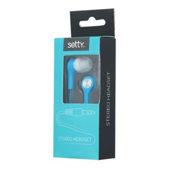 Setty Stereo Headset modré