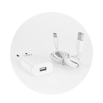 Univerzálna nabíjačka Forcell s micro USB káblom typu-C - 2,4A rýchlonabíjanie 3.0