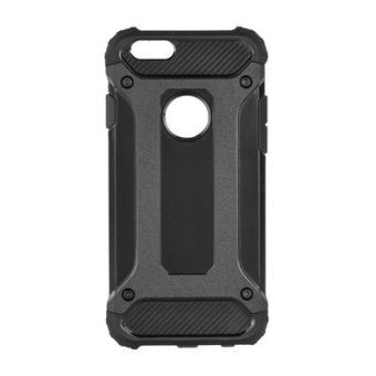 Plastové puzdro Forcell ARMOR pre Apple iPhone 6/6s čierne 