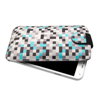 Puzdro vsuvka Fixed Soft Slim, 3XL, vzor Grey Dice