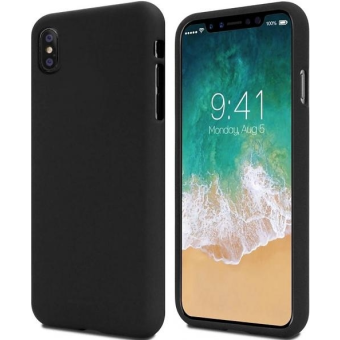 Silikónové puzdro na Apple iPhone X/Xs Soft čierne