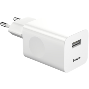 Sieťová nabíjačka Baseus QC 3.0 USB biela