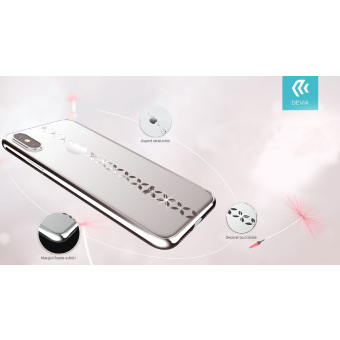 Plastové puzdro Devia Lucky Star pre Apple iPhone XR zlaté