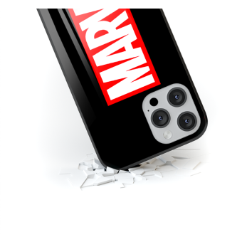 Sklenené puzdro na Apple iPhone X/XS Original Licence Cover Premium Glass Marvel 005