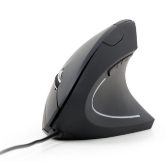 Vertikálna myš GEMBIRD čierna