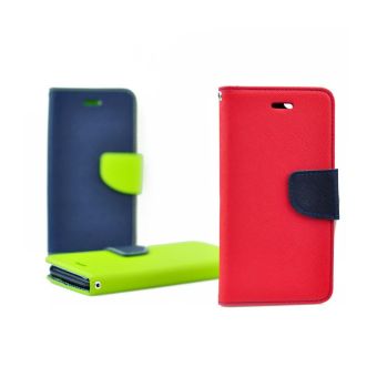 Diárové puzdro Fancy Book pre Huawei P30 Lite červeno modré