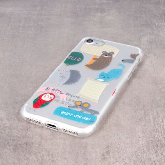 Silikónové puzdro School1 pre Huawei Y5 2019 viacfarebné