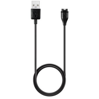 Nabíjací kábel na Garmin Fenix 5/6, Approach S60, Vivoactive 3 Tactical USB čierny 