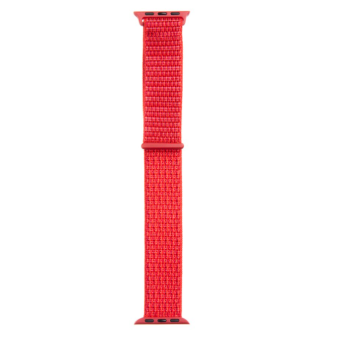 Náhradný remienok na Apple Watch 38 - 40 mm Tactical 534 červený