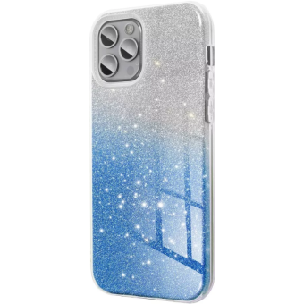 Silikónové puzdro na Samsung Galaxy S20+ G985 Shining strieborno-modré