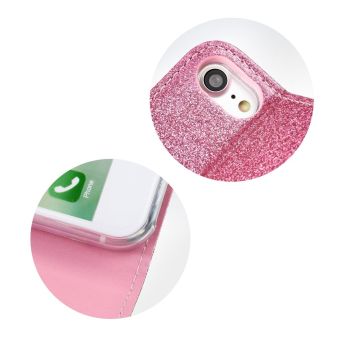 Diárové puzdro na Samsung Galaxy S20 Ultra Kabura Shining ružové