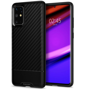Silikónové puzdro na Samsung Galaxy S20 Plus Spigen Core Armor čierne