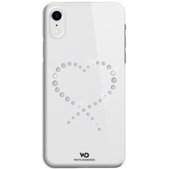 Plastové puzdro na Apple iPhone XR White Diamonds Eternity Crystal transparentné