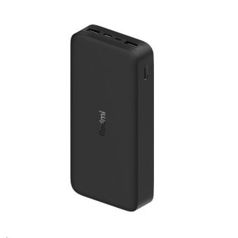 20000mAh Redmi 18W Fast Charge Power Bank (Black)