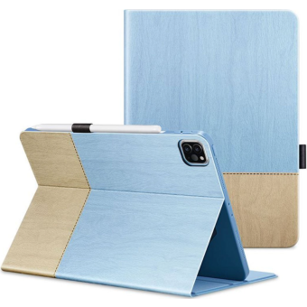 Diárové puzdro na Apple iPad Pro 12.9" 2018/2020 ESR Urban Premium Sky modré