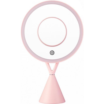 Kozmetické Make-Up zrkadlo iMirror X Charging nabíjací s LED Line osvetlením ružové